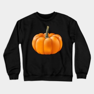 A Short Pumpkin (Black) Crewneck Sweatshirt